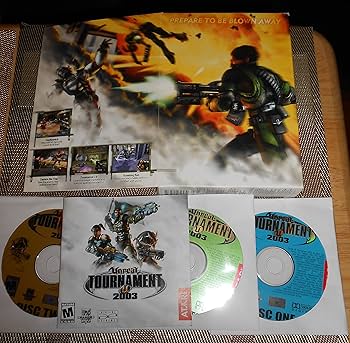 アンリアルトーナメント2003（英語版日本語マニュアル付） PC版 アンリアルトーナメント 2003【日本語マニュアル付英語版
